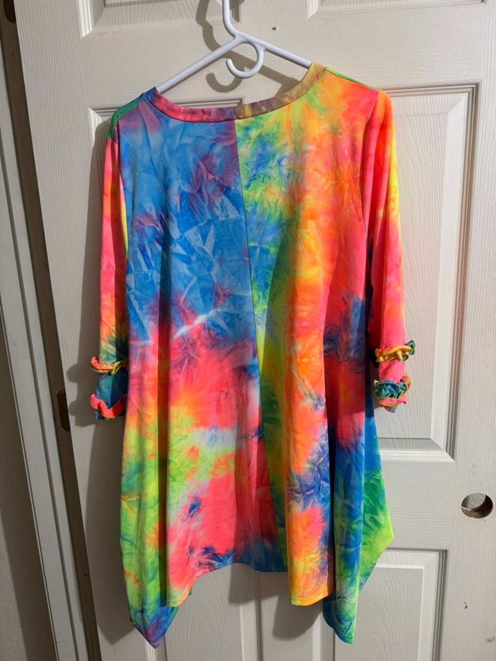 Zadie B’s Tie-Dye Ruffle Sleeve shirt - Picture 4 of 4